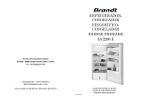 Brandt SA2200E Manual do usuário