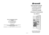 Brandt SA3050E Manual do usuário