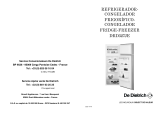 De Dietrich DRD327JE Manual do usuário