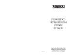 Zanussi ZC260R2 Manual do usuário