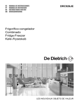 De Dietrich DRC926JE Manual do usuário