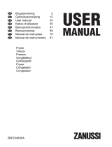 Zanussi ZBF22450SA Manual do usuário