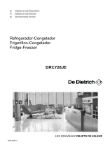 De Dietrich DRC728JE Manual do usuário