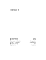 Aeg-Electrolux AG91850-4I Manual do usuário