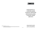 Zanussi ZRD38S Manual do usuário