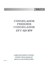 Zanussi ZFU629MW Manual do usuário