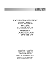 Zanussi ZFU625MW Manual do usuário