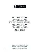 Zanussi ZRD29S8 Manual do usuário