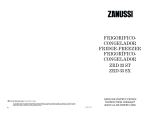 Zanussi ZRD33SX Manual do usuário