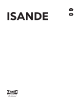 IKEA ISANDE 40282371 Manual do usuário