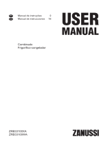 Zanussi ZRB33100XA Manual do usuário
