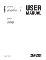 Zanussi ZFU27400WA Manual do usuário