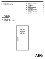 AEG AGE62526NW Manual do usuário