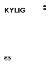 IKEA KYLIG Manual do usuário