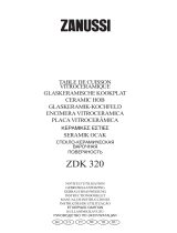 Zanussi ZDK320X Manual do usuário