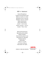 AEG KM400 Manual do usuário