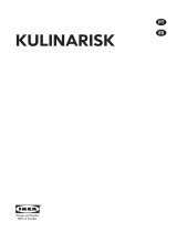 IKEA KULINARISK Manual do usuário