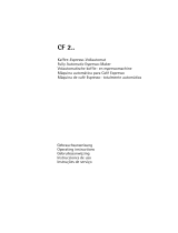 Electrolux CF2 series Manual do usuário