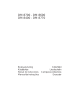 Aeg-Electrolux DM8600-M Manual do usuário