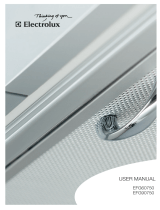 Electrolux efg 60750 x Manual do usuário