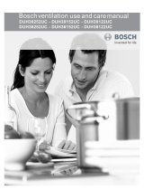Bosch Appliances DUH36252UC Manual do usuário
