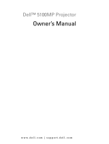 Dell Projector 5100MP Manual do usuário