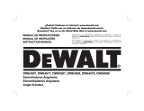 DeWalt Grinder DWE4557 Manual do usuário