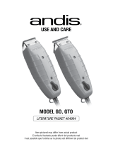 Andis Company GTO Manual do usuário
