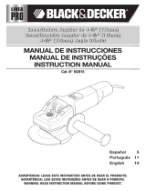 Black & Decker Linea Pro KG915 Manual do usuário