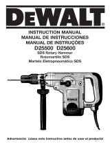 Black & Decker Power Hammer D25600 Manual do usuário