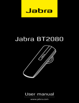 Jabra Bluetooth Headset BT2080 Manual do usuário