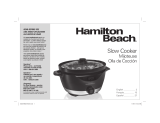 Hamilton Beach Slow Cooker 33365 Manual do usuário