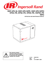 Ingersoll Rand Air Compressor EP50-PE Manual do usuário
