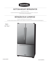 Marvel Group Refrigerator 36" PRO Manual do usuário