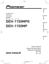Pioneer Car Stereo System DEH-1150MP Manual do usuário