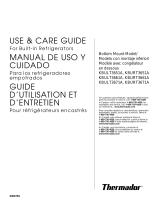 Thermador KBURT3661A Manual do usuário