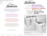 Sunbeam Toaster 3823-099 Manual do usuário