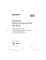 Sony CMT-LX10R Manual do proprietário