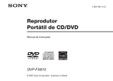 Sony DVP-FX810 Manual do proprietário