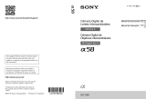 Sony SLT-A58K Manual do proprietário