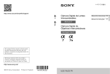 Sony ILCE-7 Manual do proprietário