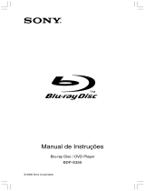Sony BDP-S350 Manual do proprietário