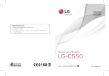 LG LGC550.AFRASV Manual do usuário