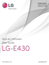 LG LGE430.AFRAKT Manual do usuário