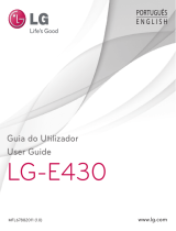 LG LGE430.AP4PBK Manual do usuário