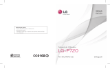 LG LGP720.AITABK Manual do usuário