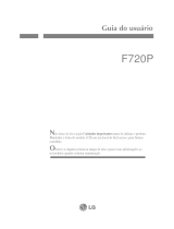LG FT F720P Manual do proprietário