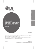 LG HBS-A100 Manual do proprietário