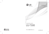 LG LGT300.AVNMBK Manual do usuário