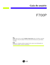LG F700P Manual do usuário